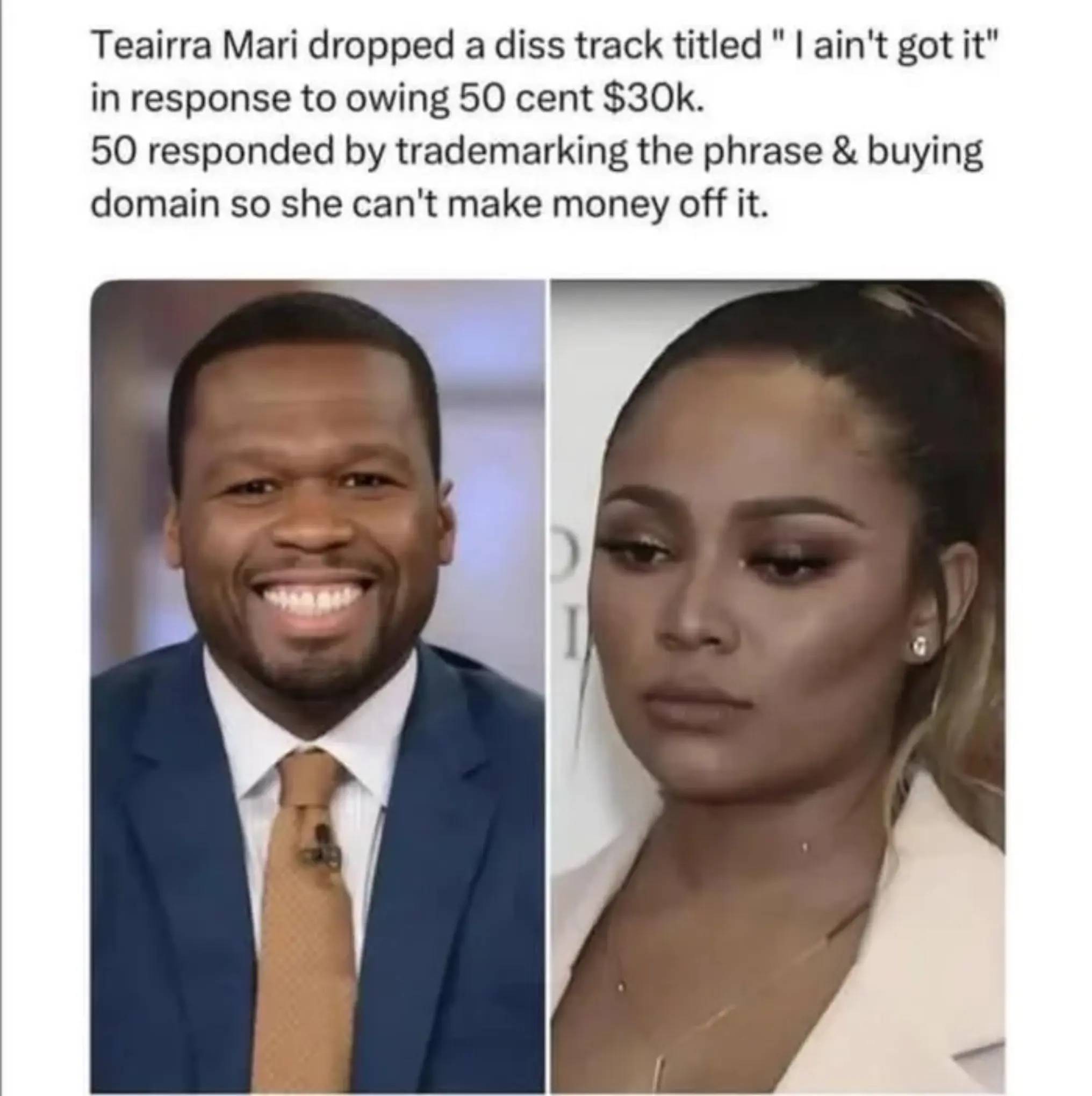 #memestiktok #humortiktok #tiktokshenaningan #savage #50cent 