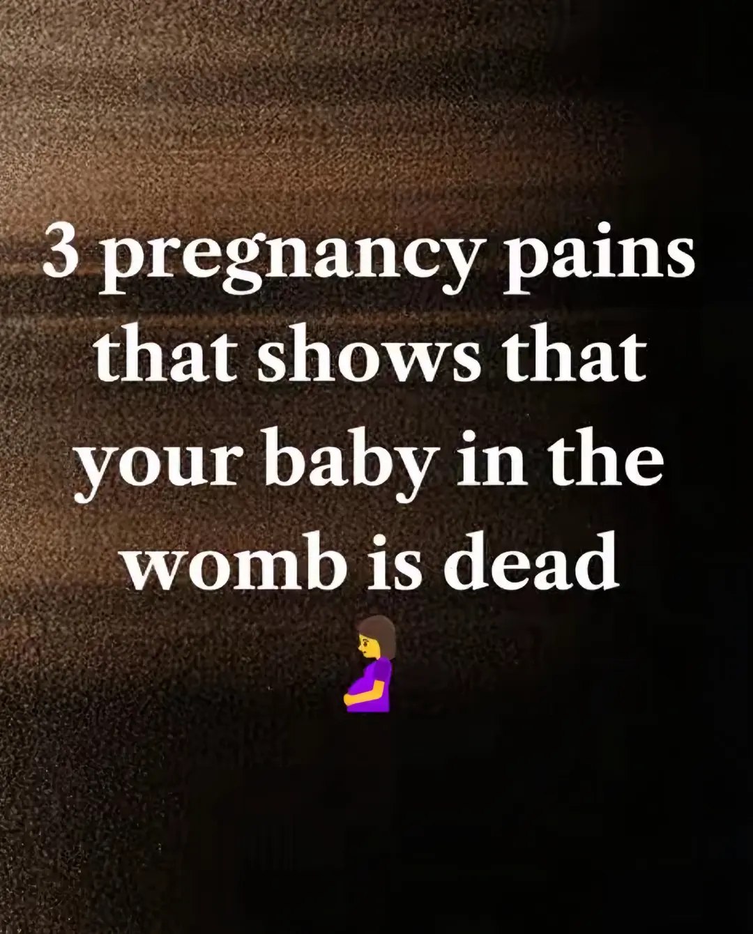 doctors do tell people to get emergency care immediately if they notice these 3 