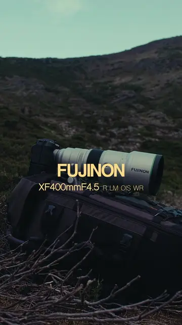What was beyond your reach, is now within your reach.  Introducing the FUJINON X