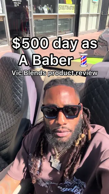 Y’all come try this new product with me and my clients 💈 @VicBlends sent it to 