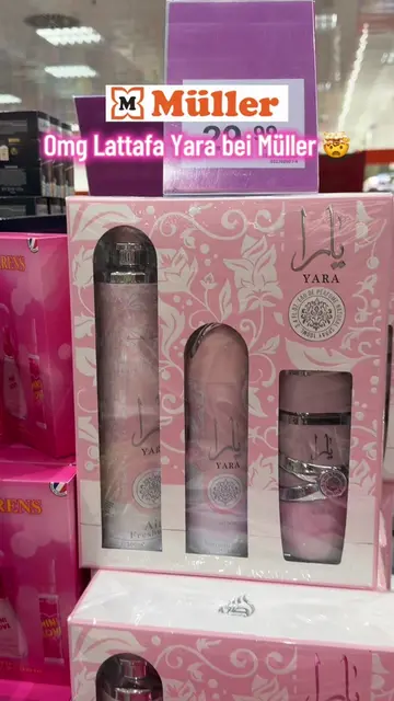 Omg Mädels rennt 😱😍 #müller #parfüm #yara #lattafa #parfumset 
