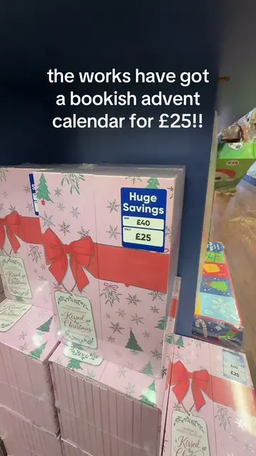 #BookTok #theworks #adventcalendar #bookadventcalendar #christmas 