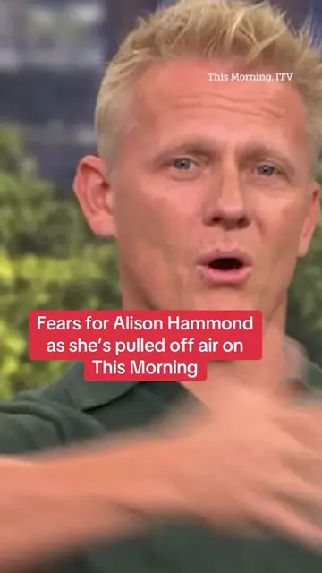 Fans have been fearing for Alison Hammond after she was unexpectedly pulled off 