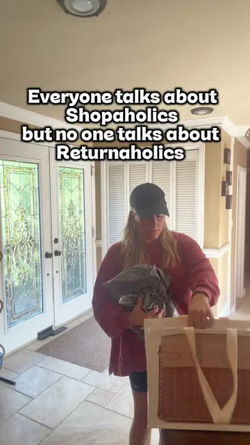 HAVE YOU HEARD OF A RETURNAHOLIC ?  🛍️ 📦 That would be me! When  I really like