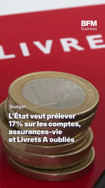 BudgetLe gouvernement veut ponctionner l'épargne oubliée 💰 Pour boucler les 54 