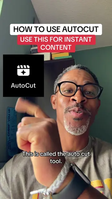 AUTOCUT TUTORIAL - How to use Auto Cut for instant content. #creatorsearchinsigh
