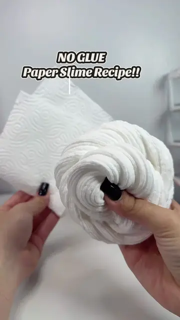 Get making this recipe now!! #viral #noglueslime #paperslime #foryoupage #fyp 