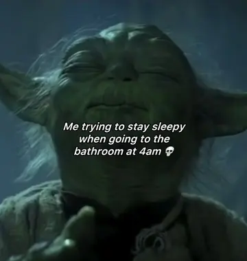 No thunder without rain 💦 Yoda is a legendary Jedi Master from the Star Wars un