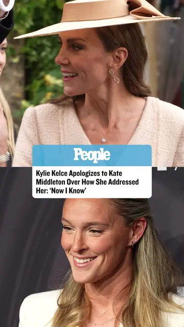 #KylieKelce apologized after learning more about how the Princess of Wales is fo