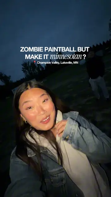 First time going zombie paintballing 🧟‍♀️ AND LOWKEY HAD SM FUN. Zombie Paintba