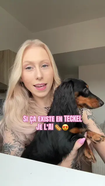 Si ça existe en TECKEL, je L’AI 🌭😍 #teckel #teckelnain #teckelmini #teckelworl