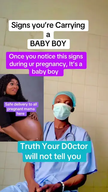 1. Low bump: You are carrying the baby low down on your belly. 2. Carrying in fr