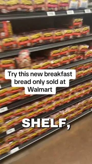 New breakfast bread at Walmart looks 👀 and smells delicious #walmartfinds#break