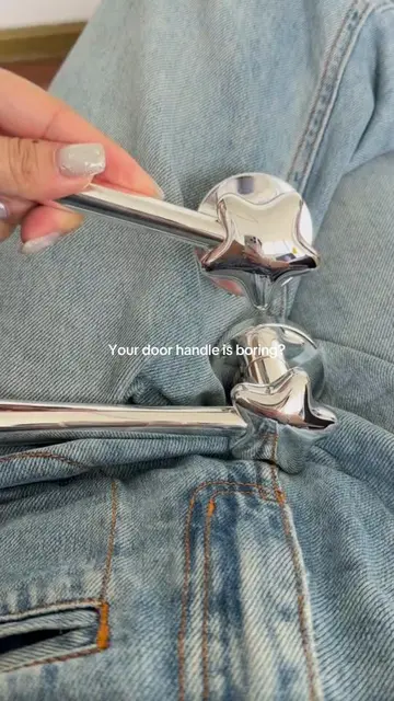 Need some fun elements to my home #doorhandle #roommakeover #homedecor #girlesse