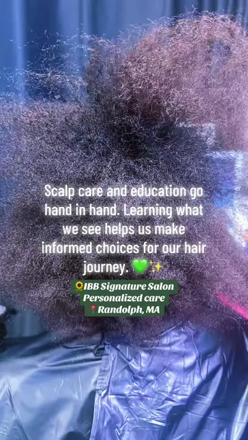 🌻My client came in for weave removal, a scalp detox, scalp analysis, and a well