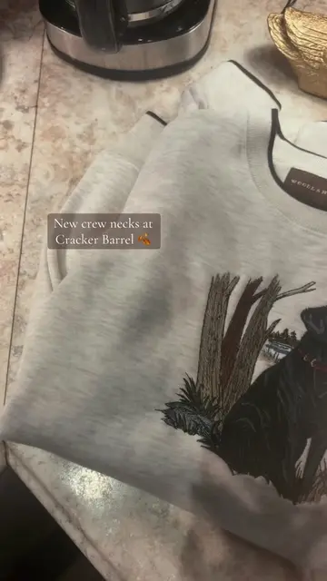 Yet, another sweatshirt in my closet with my boy’s face on it. 🦆🖤#huntingwives