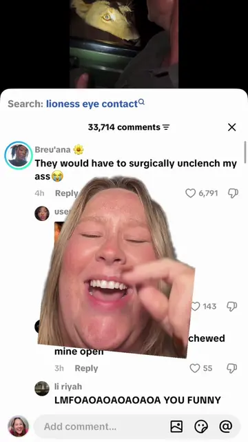 The first comment had me in tears @wild unleashed #lioness #funnycomments #laugh