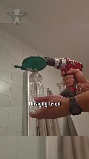 Reddit Saved His Failed Drill-Powered Water Gun
