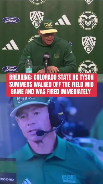 #tysonsummers #coloradostate #CollegeFootball #jimmora #nfl 