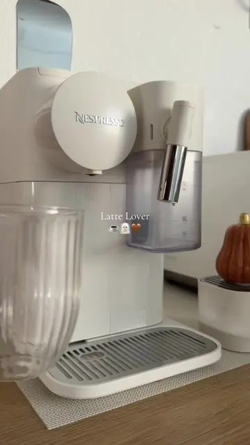 Latte Lover ☕️🧖🏼‍♀️🍂  My favorite machine Nespresso Lattissima One #lattelove