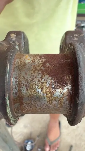DIY crank polish technique😱🇺🇸 #trending  #automobile  #usa  #DIY  #mechanic  