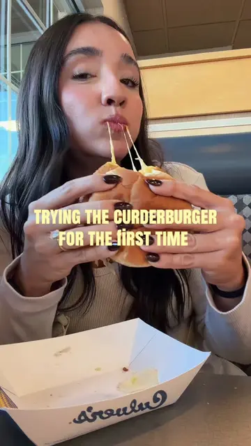 Finally tried the Culver’s CurderBurger and all I can say is WOW 🤤🍔🧀 10/10! #