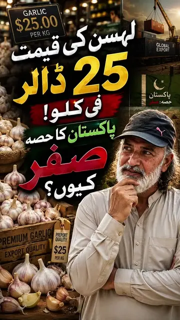 Garlic Is Worth $25 Per Kg Why Is Pakistan’s Share Almost Zero  go to bio spicet