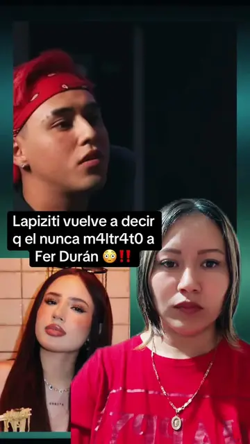 Lapizito vuelve a decir que el nunca le hizo nada a Fer Durán q su relación se t