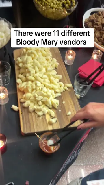 What a fun day getting to sample 11 different Bloody Marys with PLENTY of garnis
