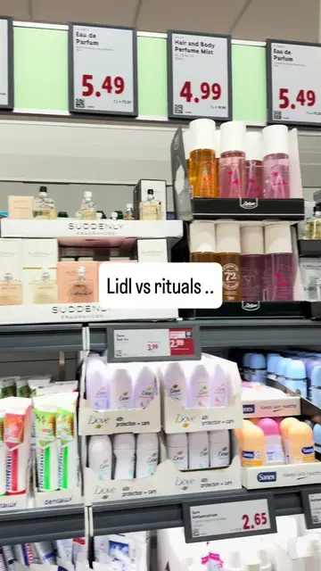 Lidl vs Rituals ✨✨🌸 #lidlireland #lidldupes #affordableluxury #lidl #affordable