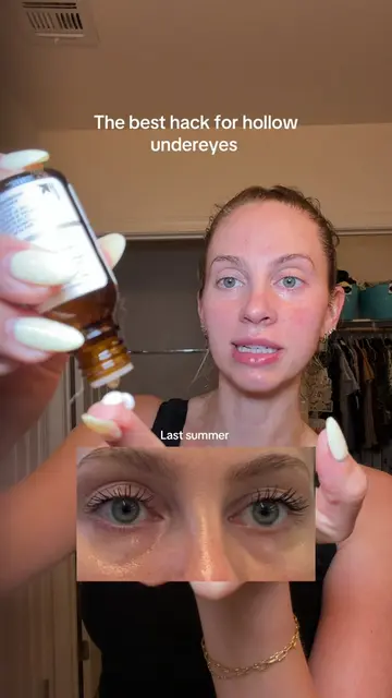 The best trick for dealing with hollowness/hollow under eyes! I have been doing 