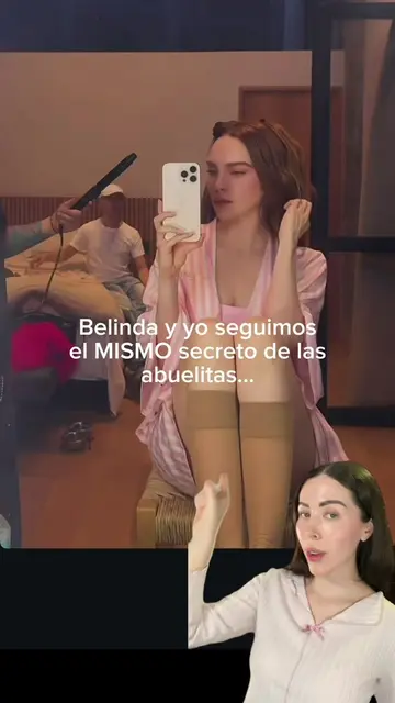 Las abuelitas SABEN cosas!🥰💗y nuestra reina @Belinda también✨ Desde que las us