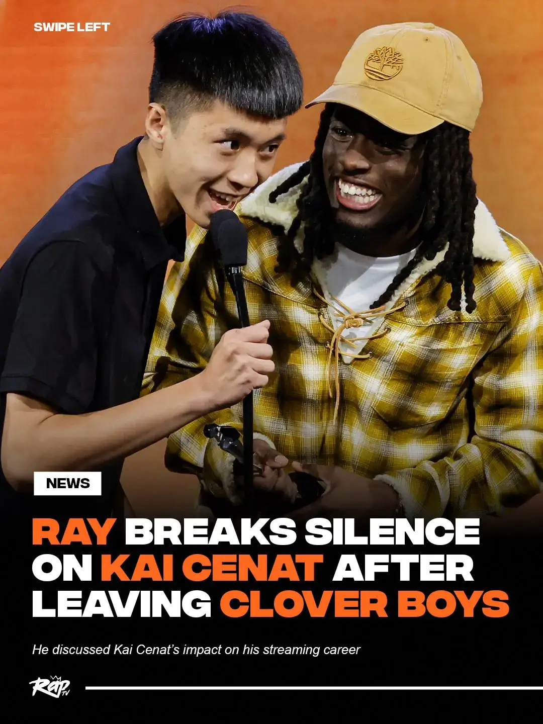 Ray opened up about relationship with Kai Cenat after announcing his departure f