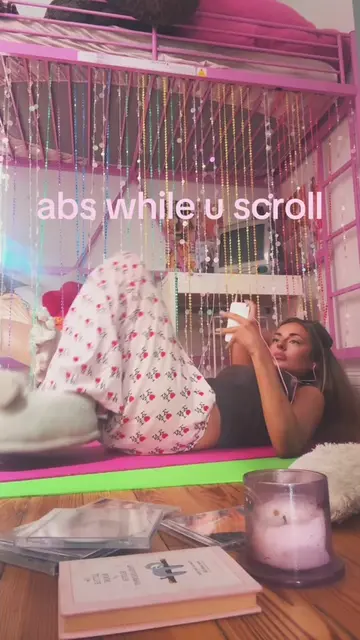 hackspo 🎀 #athomeworkouts #2000snostalgia #coreworkouts #lazygirlworkout #2000s