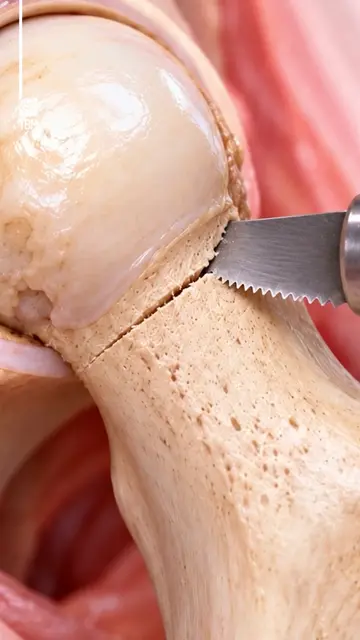 Total Hip Replacement - How does a total hip replacement help restore movement, 