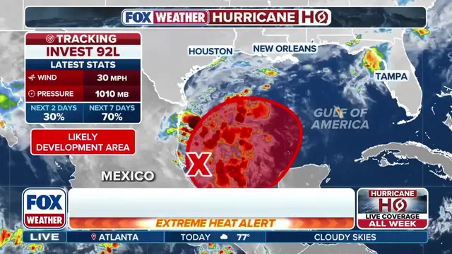🚨 BREAKING NEWS: The National Hurricane Center (NHC) has designed Invest 92L in