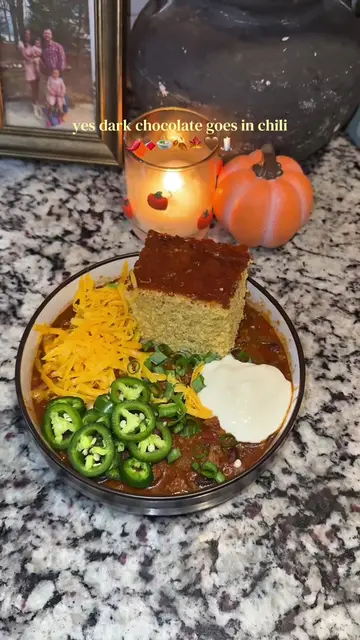 If you haven tried dark chocolate in your chili yet….. you are missing out! It a