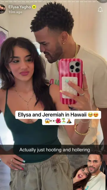 Ellysa and Jeremiah in Hawaii 🥹😍😱👀🌺🏝️🌋 #fypシ゚viral #ellysayagho #jermiahf