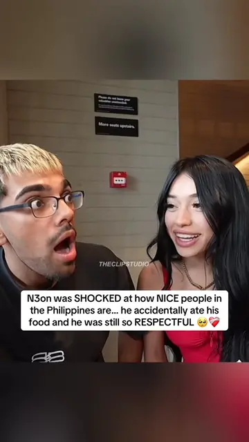 N3on was SHOCKED at how NICE people in the Philippines are… he accidentally ate 