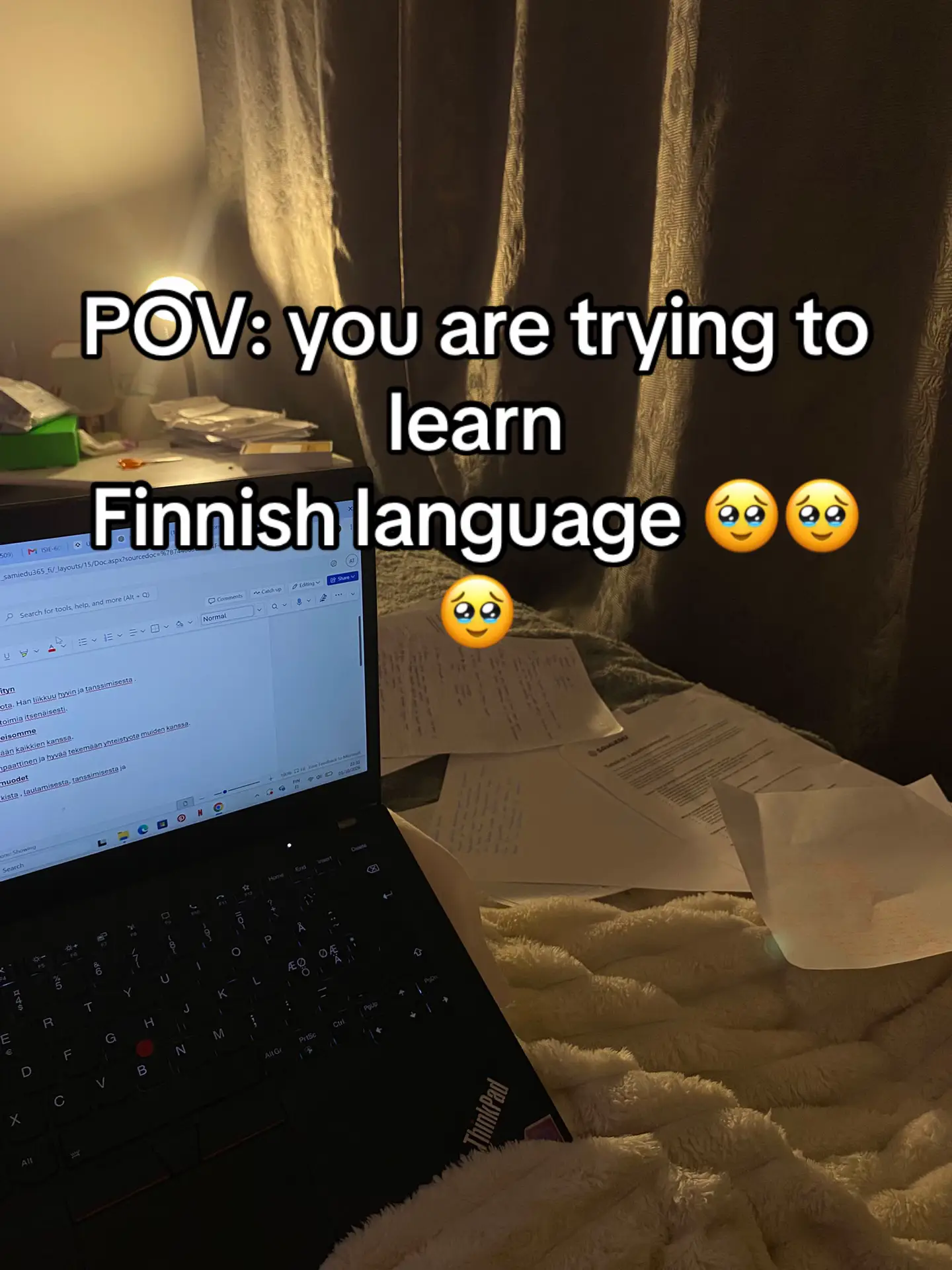 Why does the Finnish word ‘koulu’ keep changing? 😭🇫🇮
