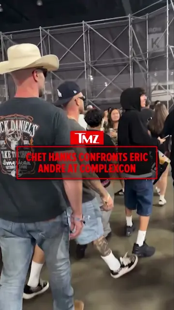 🥊👀 Chet Hanks isn't ready to make peace with Eric Andre ... confronting the du
