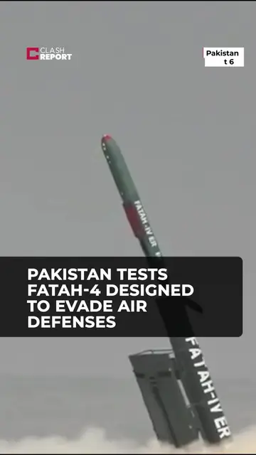 Pakistan successfully tested an extended-range version of its Fatah-4 cruise mis