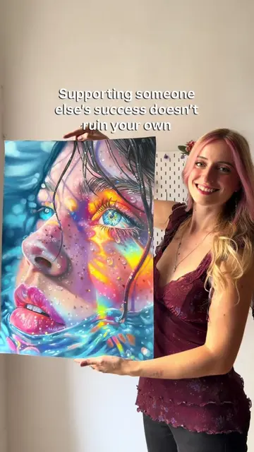Prints close in two days 🌈☀️ link in bio! #paintingreveal #portraitart #art #ar
