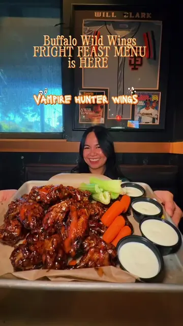 #bwwpartner @Buffalo Wild Wings  Fright Feast menu is here and it is giving ever