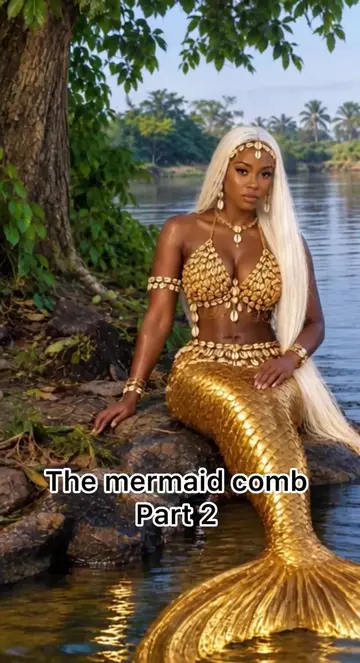 The mermaid Comb 2 #viral #viralvideos #aigenerated #