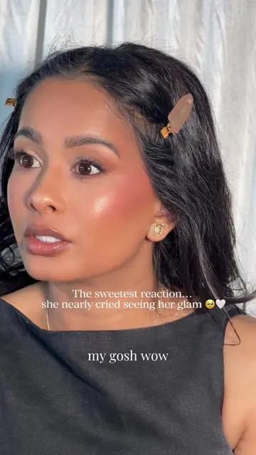 Such a beautiful reaction—she almost cried 🥹🤍 This is what Beautybyae is all a