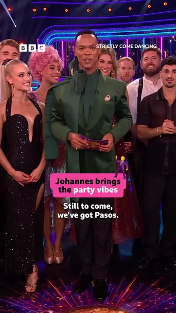 Strictly vibes are off the charts 🪩 #Strictly #JohannesRadebe  Strictly Come Da