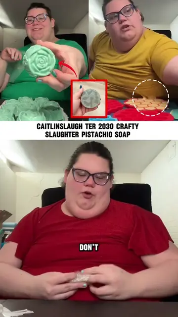 CAITLINSLAUGH TER 2030 CRAFTY SLAUGHTER PISTACHIO SOAP #craftyslaughter #caitlin