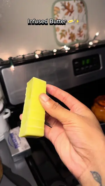 For this being my first time making some infused butter I must say I’m proud 👌�