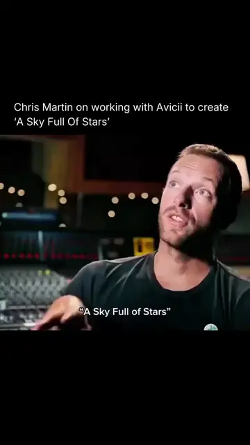 Coldplay really chose the best person to bring this one to life 💛💙 Chris Marti
